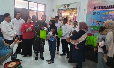Babinsa Koramil 06-05/Bogor Utara Hadiri Pelaksanaan Program Perempuan Indonesia Maju ( PIM ) Peduli Stunting