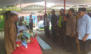 Babinsa Koramil 06-03/ Bogor Timur  Ikuti Acara Peletakan Batu Pertama Pembangunan Gedung Serbaguna