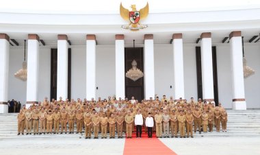 Pj Wali Kota Bogor Hadir di IKN, Presiden Berikan Empat Arahan