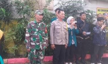pemuda peduli Lingkungan Hidup dan Sosial, Babinsa hadiri Kegiatan Penanaman Pohon dan Santunan Anak Yatim