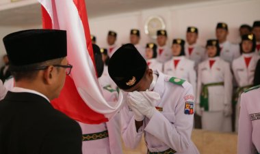 Siap Bertugas, 36 Paskibra Kota Bogor Dikukuhkan