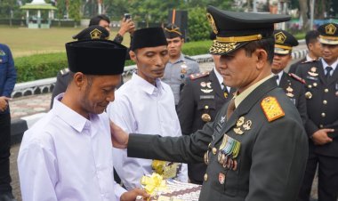 Danrem 061/Sk Hadiri Upacara Peringatan HUT RI ke 79 di Pemkab Bogor
