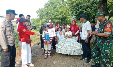 Dukung Kegiatan Memeriahkan HUT Ke 79 Kemerdekaan RI Tahun 2024, Babinsa Koramil 06-05/Bogor Utara Pantau Kegiatan Lomba di Wilayah Binaan