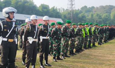 Sinergitas TNI-Polri Siap Amankan Pilkada Serentak 2024 di Kota Bogor