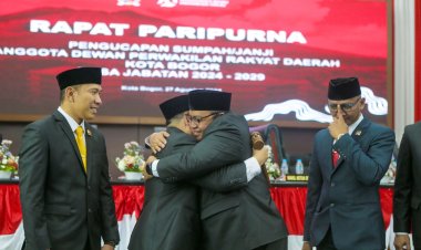 50 Anggota DPRD Kota Bogor Dilantik, Pj Wali Kota Ajak Kedepankan Kepentingan Masyarakat