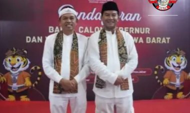Pasangan calon  DERMAWAN  Dedi Mulyadi-Erwan Setiawan  Targetkan Raih 70 Persen Suara di Pilgub Jabar 2024