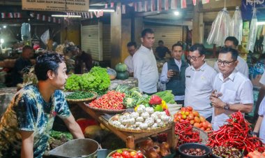 Cek Komoditas Pasar, Pj Wali Kota Sebut Harga Masih Terjaga