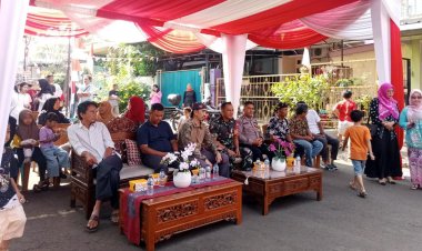 Wujud Rasa Syukur, Babinsa Tasyakuran Dalam Rangka HUT Ke 79 Kemerdekaan Republik Indonesia