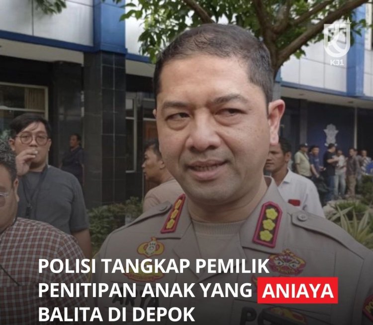 Polisi Tangkap Pemilik Penitipan Anak Yang Aniaya Balita di Depok