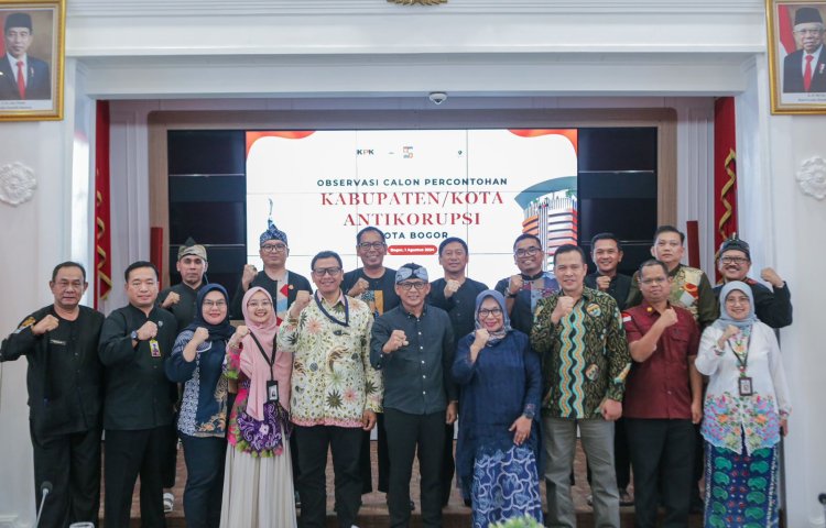 Kota Bogor Diobservasi KPK, Pj Wali Kota, Pemkot Komitmen Berantas Korupsi