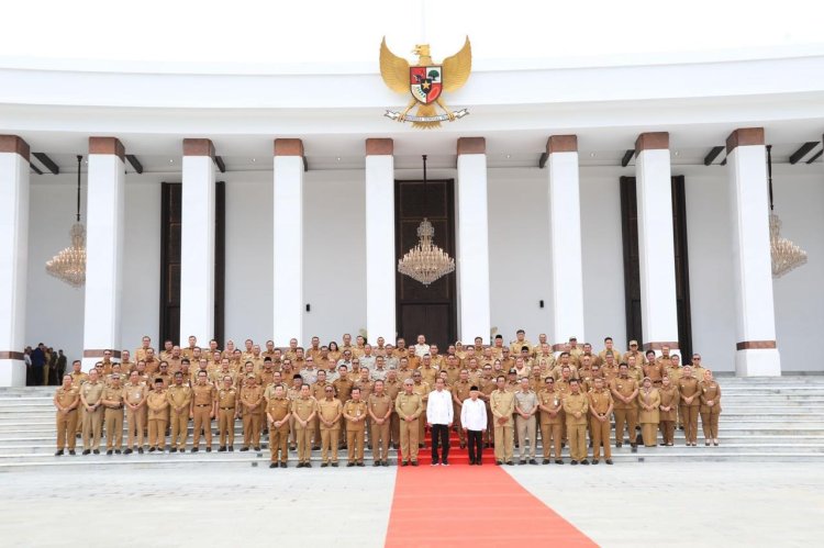 Pj Wali Kota Bogor Hadir di IKN, Presiden Berikan Empat Arahan