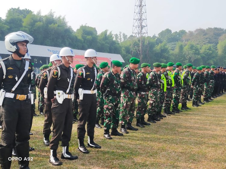 Sinergitas TNI-Polri Siap Amankan Pilkada Serentak 2024 di Kota Bogor