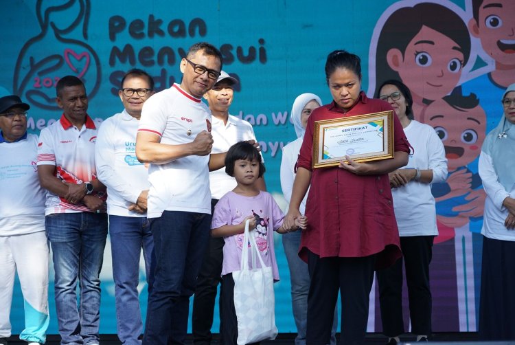 Tuan Rumah Puncak Pekan ASI Sedunia, Kota Bogor Ramah Untuk Ibu Menyusui