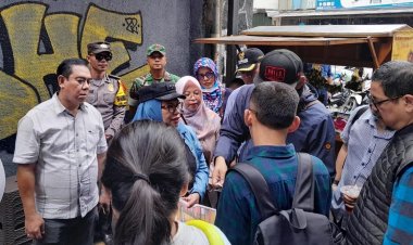 Babinsa Koramil 06-01/Bogor Tengah Komsos di Sentra Kuliner berbasis UMKM