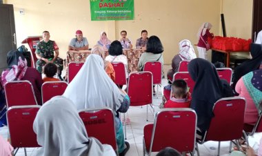 Peduli Balita Babinsa Koramil 06-02/Bogor Selatan Hadiri Sosialisasi Dapur Sehat Atasi Stunting