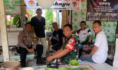 Babinsa Koramil 06-05/Bogor Utara Komsos bersama Ketua RT dan Tokoh Masyarakat