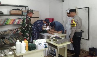 Kegiatan Khitanan Massal Di Hadiri Babinsa Koramil 06-05/Bogor Utara