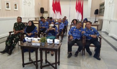 Danramil 06-01/Bogor Tengah Hadiri Rapat Koordinasi Pengendalian Inflasi Daerah Tahun 2024 Bersama Kemendagri  RI melalui Vicon