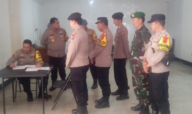 Babinsa Koramil 06-01/Bogor Tengah Monitoring Gudang Logistik Pilkada 2024