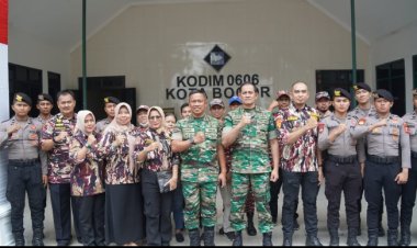 Danrem 061/sk Hadiri Bakti Kesehatan Donor Darah di Kodim 0606/Kota Bogor