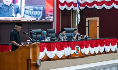 AKD Ditetapkan, DPRD Dan Pemkot Sahkan APBD Perubahan 2024