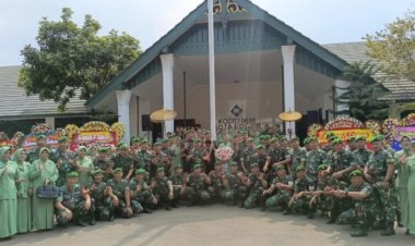 Kodim 0606/Kota Bogor Gelar Tradisi Pelepasan dan Penerimaan Komandan Baru