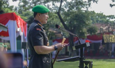 Danrem Pimpin Sertijab Dandim 0606 dan Danyonif 315