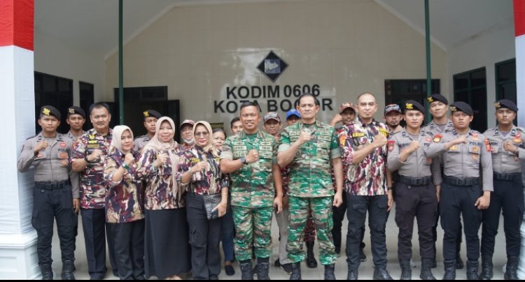 Danrem 061/sk Hadiri Bakti Kesehatan Donor Darah di Kodim 0606/Kota Bogor