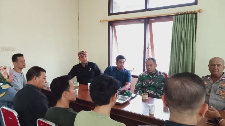 Jelang Pilkada, Babinsa Koramil 06-01/Bogor Tengah Monitor Wilayah dan Komsos dengan Mitra Karib