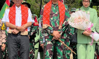 Danrem 061/Sk Hadiri Pembukaan TMMD ke 122 di Cianjur