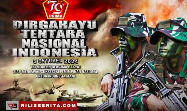 Puncak Perayaan HUT TNI ke-79, di Lapangan Silang Monas