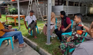 Jalin Silaturahmi, Babinsa Koramil 06-02/Bogor Selatan Komsos Dengan Perangkat RW dan Masyarakat