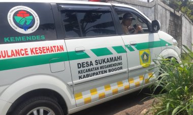 Pinjamkan Ambulance Gratis, Warga Ucapkan Terima-kasih Kepada Kades Sukamahi