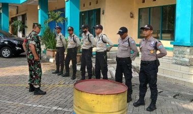 Tingkatkan Kerjasama, Babinsa Koramil 06-06/Tanah Sareal Latih PBB Security