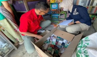 Grebek Warung di Bogor, Satpol PP Temukan Ribuan Bungkus Rokok Ilegal