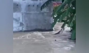 Tanggul Sungai Seruway Jebol, Ratusan Rumah Terendam Banjir di Aceh Tamiang.