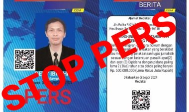 Stop PERS!!! Dihimbau Kepada Seluruh Instansi Pemerintah, Polri, TNI, Swasta. Bahwa Nama yang kami sebutkan atau cantumkan di bawah ini bukan lagi Wartawan rilisberita.com