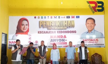 Tim Pemenangan Kecamatan Kedondong dan Waykhilau Siap Menangkan Paslon Nanda-Anton