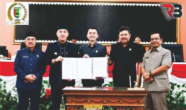 Bupati Dendi dan DPRD Kabupaten Pesawaran Gelar Rapat Paripurna Bahas KUA dan PPAS 2025