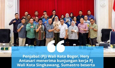 Pemkot Singkawang Studi Integrasi Data NIB dan PBB-P2 ke Kota Bogor