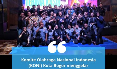 Musorkot KONI Kota Bogor, Pj Wali Kota : Momentum Pererat Persatuan dan Soliditas