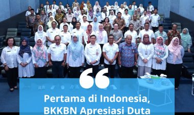 Pertama di Indonesia, BKKBN Apresiasi Duta Kependudukan Kota Bogor