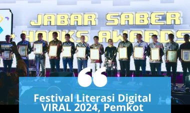 Festival Literasi Digital VIRAL 2024, Pemkot Bogor Boyong Dua Penghargaan