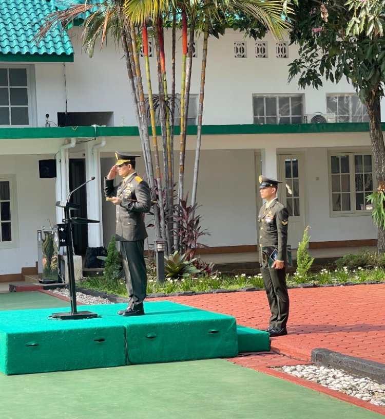 Danrem 061/Sk Pimpin Upacara Kesaktian Pancasila dan Laporan Korps Kenaikan Pangkat