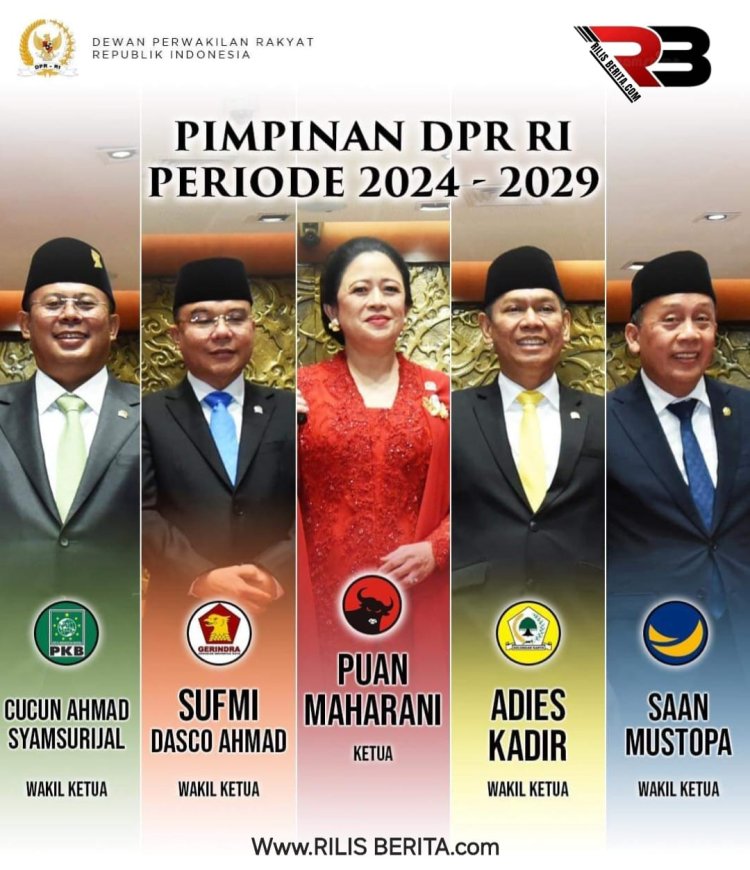 Puan Maharani Kembali Jabat Ketua DPR RI 2024 - 2029