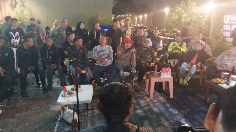 Babinsa Koramil 06-01/Bogor Tengah Monitoring Guat Kapolresta Ke Pasar Tumpah