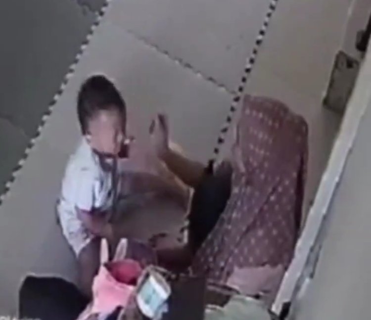 Viral Rekaman CCTV Terjadi Kekerasan Anak di Daycare Medan, Korban Dipaksa Makan Nasi Panas