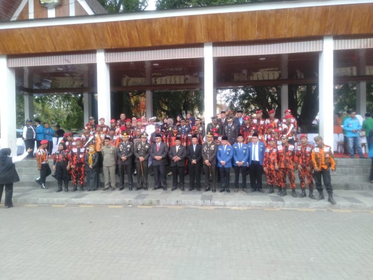 Pemkab Sukabumi Gelar Upacara Peringatan HUT ke - 96 Sumpah Pemuda Tahun 2024 di Alun Alun