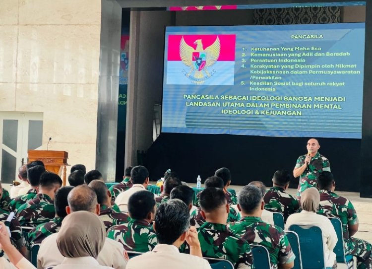 Mental Tangguh dan Militan Merupakan Kunci Utama untuk Menunjang Tugas Pokok TNI