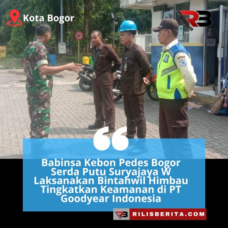 Babinsa Kebon Pedes Bogor : Laksanakan Bintahwil Himbau Tingkatkan Keamanan